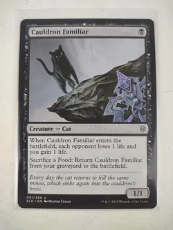 Cauldron Familiar - Throne of Eldraine ELD Magic the Gathering MTG - NM+ - Image 1