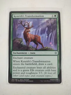 Kenrith's Transformation - Throne of Eldraine ELD Magic the Gathering MTG - NM+ - Image 1