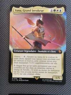 Mtg FIC Final Fantasy Extended - Yuna, Grand Summoner Invokeur FR -NM French - Image 1