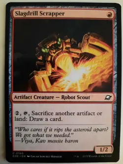 Slagdrill Scrapper #0160 Edge of Eternities MTG Magic NM X 4 copies - Image 4