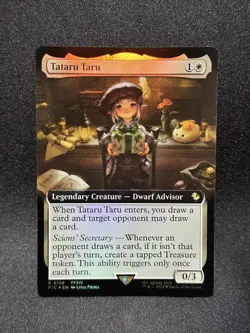 Tataru Al MTG Foil Card - Final Fantasy XIV - Extended Art - Rare Collectible - Image 1