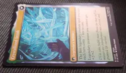 MTG Crystallized Serah Farron Gold Leaf Pre-Release Promo Foil Card - Image 4