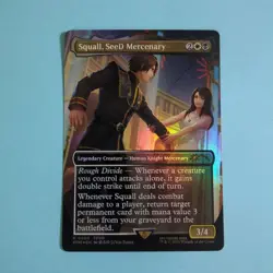 MTG Final Fantasy Squall SeeD Mercenary Foil English Version - Image 1