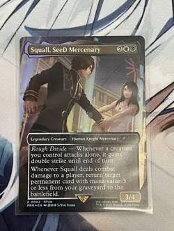Seed Mercenary Squall Foil Promo Card - Final Fantasy VIII - MTG Showdown - Image 1