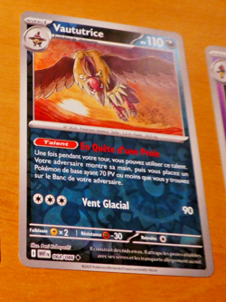 POKEMON FLAMME BLANCHE CARD REVERSE HOLO CARTE 064/086 WHT EV10.5 FR MINT 2025 - Image 1