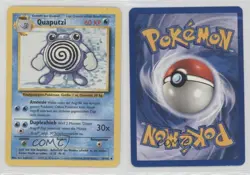 Poliwhirl German Pokemon Base Set #38 1999 15fy - Image 3