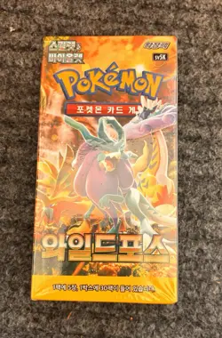 Pokemon TCG Scarlet&Violet Wild Force Korean Booster Box sv5K - Image 2