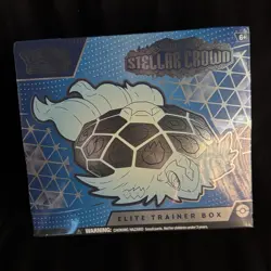 Pokemon TCG Scarlet & Violet Stellar Crown Elite Trainer Box BRAND NEW SEALED - Image 1