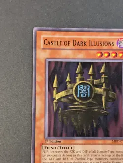 Yugioh TCG - 1x Castle of Dark Illusions - MRD-073 - NM/LP - Vintage 1st Edition - Image 3