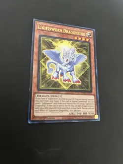Yugioh! Lightsworn Dragonling - LEDE-EN023 - Ultra Rare - 1st Edition Near Mint, - Image 2