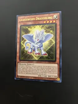 Yugioh! Lightsworn Dragonling - LEDE-EN023 - Ultra Rare - 1st Edition Near Mint, - Image 3