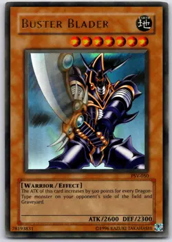 Yugioh Buster Blader PSV-050 Unlimited Ultra Rare Holo - VLP - Image 1