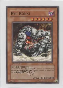 Ryu Kokki 1st Ed. YuGiOh Zombie Madness Structure Deck #SD2-EN008 2005 0ie5 - Image 1