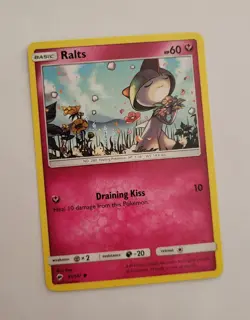 Pokemon Ralts 91/147 Sun & Moon Burning Shadows Retired Fairy Energy Card EN TCG - Image 1
