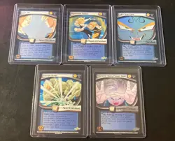 DBZ CCG Holo Foil Dragon Ball Z Score TCG Card Lot p1-p5 (3) FOILS Majin Babidi - Image 1