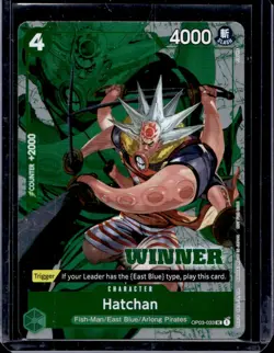 Hatchan One Piece Card Game OP03-033 Winner Stamp - Image 1