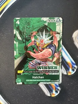 Hatchan One Piece Card Game OP03-033 Winner Stamp - Image 1