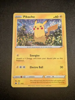 Pikachu 7/15 McDonald's Promos 2022-Pokemon - TCG - LP Holo Card - Image 1