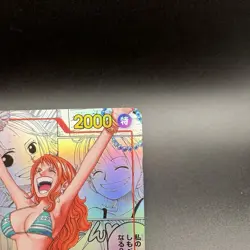 2022 ONE PIECE CARD Nami OP-01-016 SEC Manga Alt Art romance Dawn Japanese Mint - Image 5