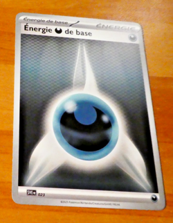 POKEMON FLAMME BLANCHE CARD CARTE Energie OBSCURE SVE 023 WHT EV10.5 FR NM - Image 1