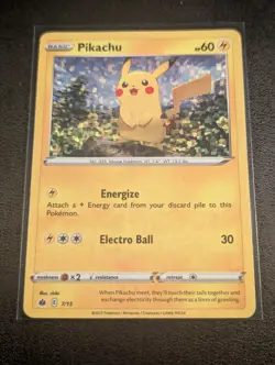 Pikachu 7/15 McDonald's Promos 2022-Pokemon - TCG - NM Holo Card - Image 3