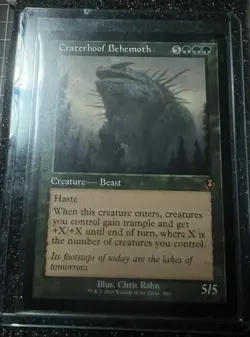 Craterhoof Behemoth (Retro Frame) Innistrad Remastered Regular - Image 1