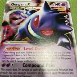 Gengar LV.X Arceus Holo Card 97/99 Rare Holo Pokemon TCG - Image 2