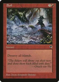 MTG Tempest --- BOIL --- Uncommon! NM! Magic the Gathering! - Image 3