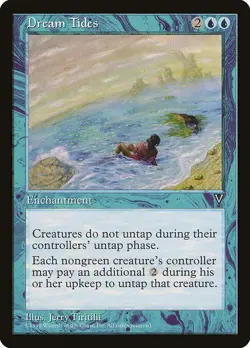 MTG Visions --- DREAM TIDES --- Uncommon! NM! Magic the Gathering! - Image 3