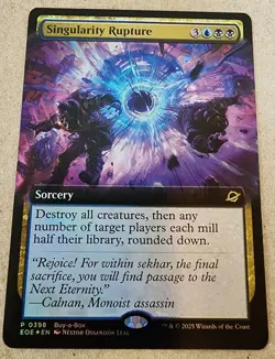 Singularity Rupture - #398 Foil *Buy a Box * - Edge Of Eternities- Mtg - Image 1