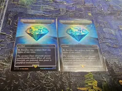 Chaos Emerald - Lotus Petal (7033) Secret Lair Drop Foil Sonic the Hedgehog MTG - Image 1