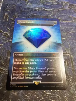 Chaos Emerald - Lotus Petal (7033) Secret Lair Drop Foil Sonic the Hedgehog MTG - Image 4