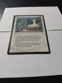 MTG Martyr's Cry The Dark in Light Play Condition. - Image 5