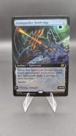 Extinguisher Battleship - #355 Foil (Extended Art) Edge of Eternities - Mtg - Image 1