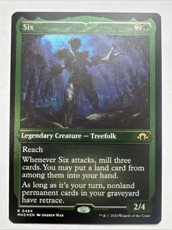 MTG Six (Foil Etched) Modern Horizons 3 NM - Image 1