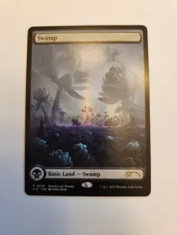 MTG Swamp #33 Secret Lair Promo MagicCon Las Vegas. Regular Finish - Image 1