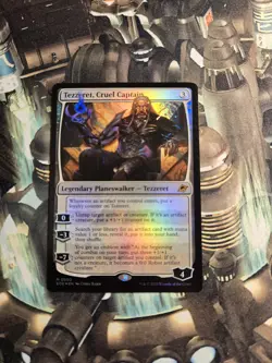 1x Tezzeret, Cruel Captain - Foil M MTG Edge of Eternities, English 0002 NM x1 - Image 3