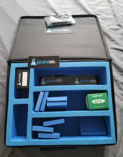 XL TCG MTG Deck Box Bag Travel Case Large Card Storage Messenger Piratelab OOB! - Image 1