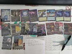 MTG Final Fantasy R 7002, Foils, EA/Borderless, Commons NM never played Cards - Image 1