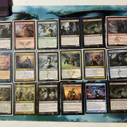 MTG Magic the Gathering Lot of 19. Cards (These 19 Rare Lot MINT NEVER PLAYED. - Image 1