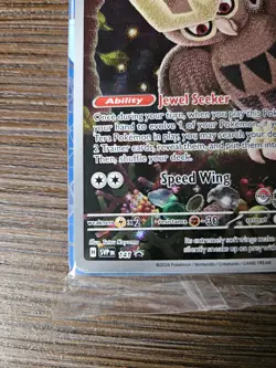 Noctowl SVP 141 Pokemon Stellar Crown PROMO Pokemon Center Stamped Sealed - Image 3