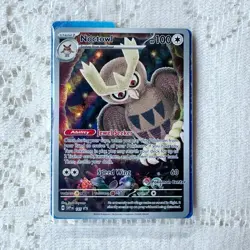 Noctowl SVP 141 Pokemon Stellar Crown PROMO Pokemon Center Stamped Sealed - Image 1