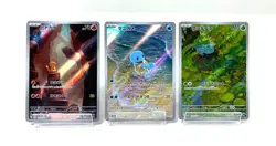 Pokemon Card 151 Bulbasaur 166/165 Squirtle 170/165 Charmander 168/165 NM - Image 1