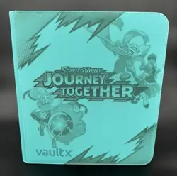 TheUnluckyCollector - Pokemon Journey Together Laser Engraved Vault X Binder - Image 1