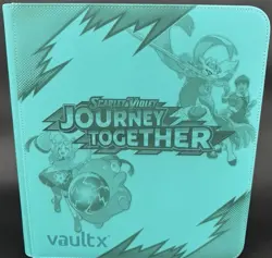 TheUnluckyCollector - Pokemon Journey Together Laser Engraved Vault X Binder - Image 1
