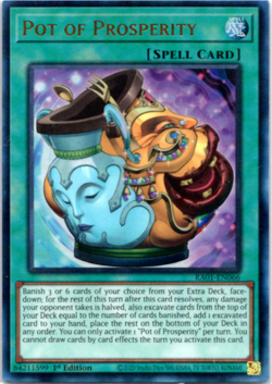 Pot of Prosperity - RA01-EN066 - Prismatic Ultimate Rare - 1st Edition - Yugioh - Image 1