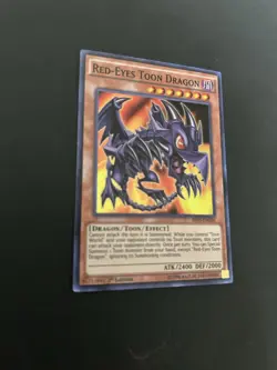 *** RED-EYES TOON DRAGON *** 1ST EDITION SUPER RARE SHVI-EN036 MINT/NM YUGIOH! - Image 2