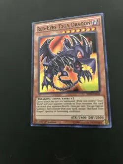 *** RED-EYES TOON DRAGON *** 1ST EDITION SUPER RARE SHVI-EN036 MINT/NM YUGIOH! - Image 3