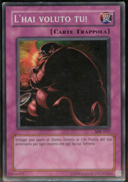 L'HAI VOLUTO TU! (Just Desserts) Comune MIK IT037 • heavy pl • Yugioh ANDYCARDS - Image 1