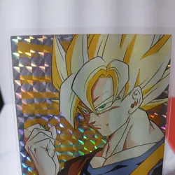 Super Sayain Goku G1 JPP/AMADA Funimation Card 1999 Dragon Ball Z - Image 3